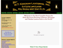 Tablet Screenshot of lanternnet.com